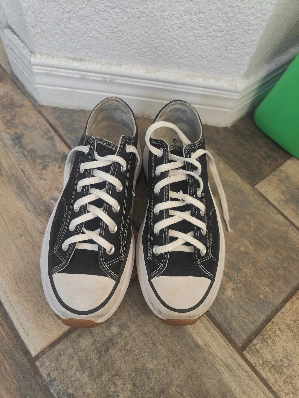 Converse Platform Low Top, Unisex, Men's 7, Women's 8.5 US Size, Black